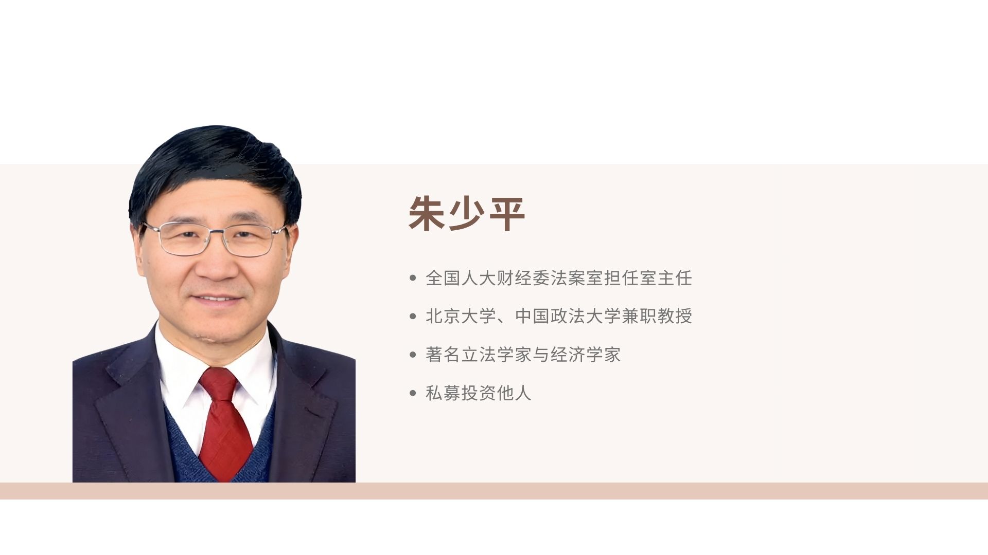 朱少平-《企业战略投资》