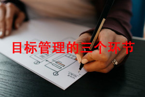 目标管理的三个重要环节